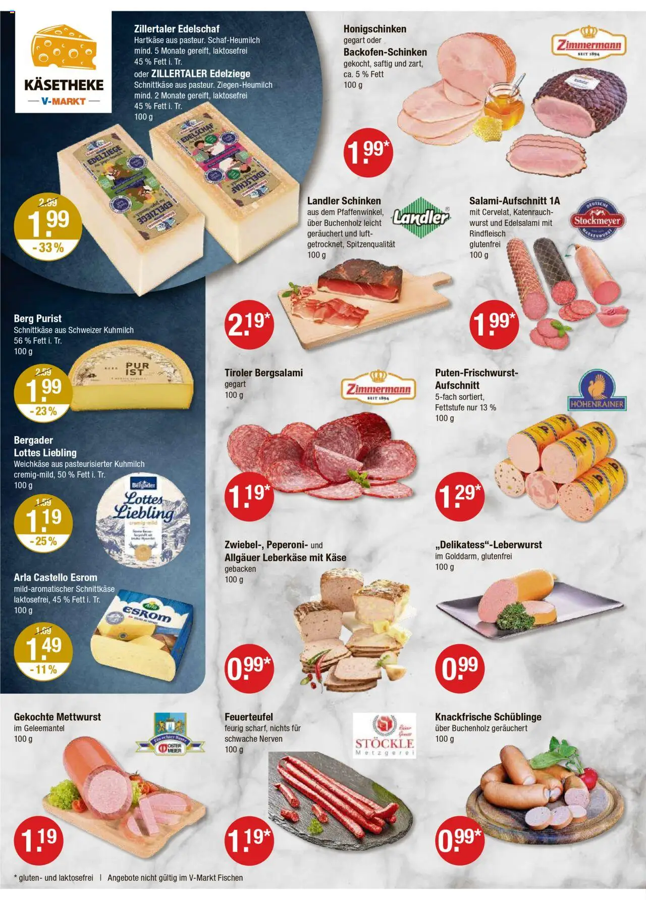 V-Markt - Oberbayern - gültig ab dem 14.08.2025 | Seite: 6 | Produkte: Käse, Wurst, Rindfleisch, Leberkase
