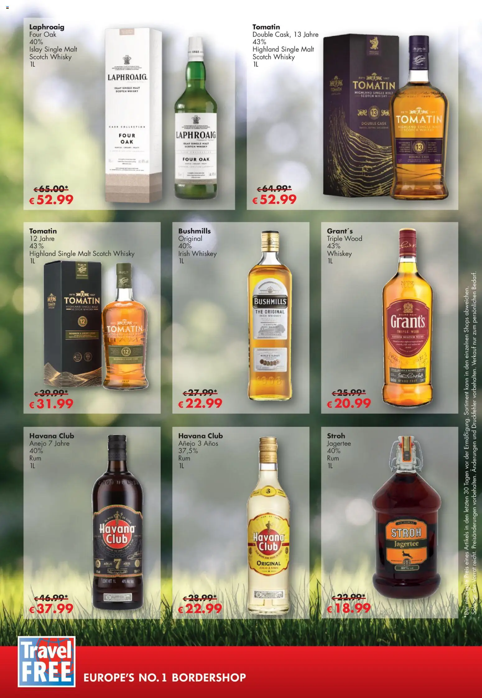 Travel Free Angebote – gültig ab 01.03.2026 | Seite: 6 | Produkte: Havana club, Whisky, Whiskey