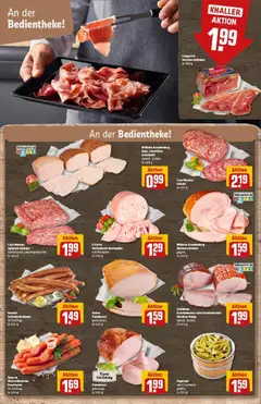Rewe prospekt Kiel	 ab 26.10.2025 gültig | Seite: 12 | Produkte: Krustenbraten, Salami, Frischkase, Leberkase