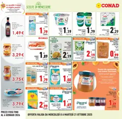 Anteprima del volantino Misto funghi alla boscaiola CONAD, Misto funghi alla boscaiola CONAD sottolio 285 g valido a partire dal 08.10.2025 | Pagina: 16