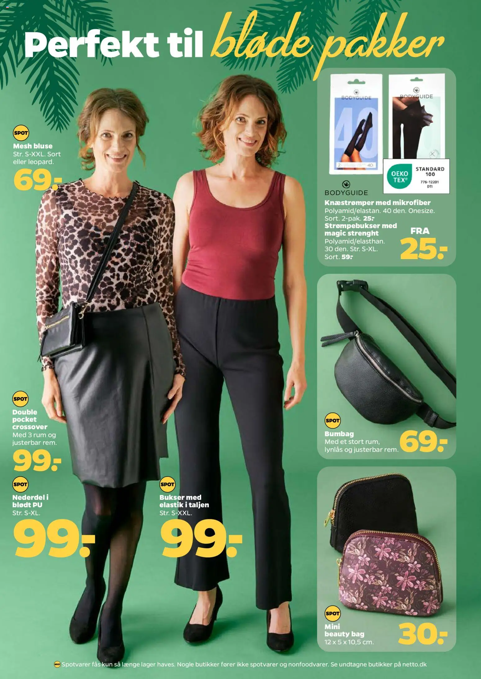Netto tilbudsavis – gyldig fra 15.11.2025 | Side: 35 | Produkter: Nederdel, Bukser, Strømpebukser, Bluse