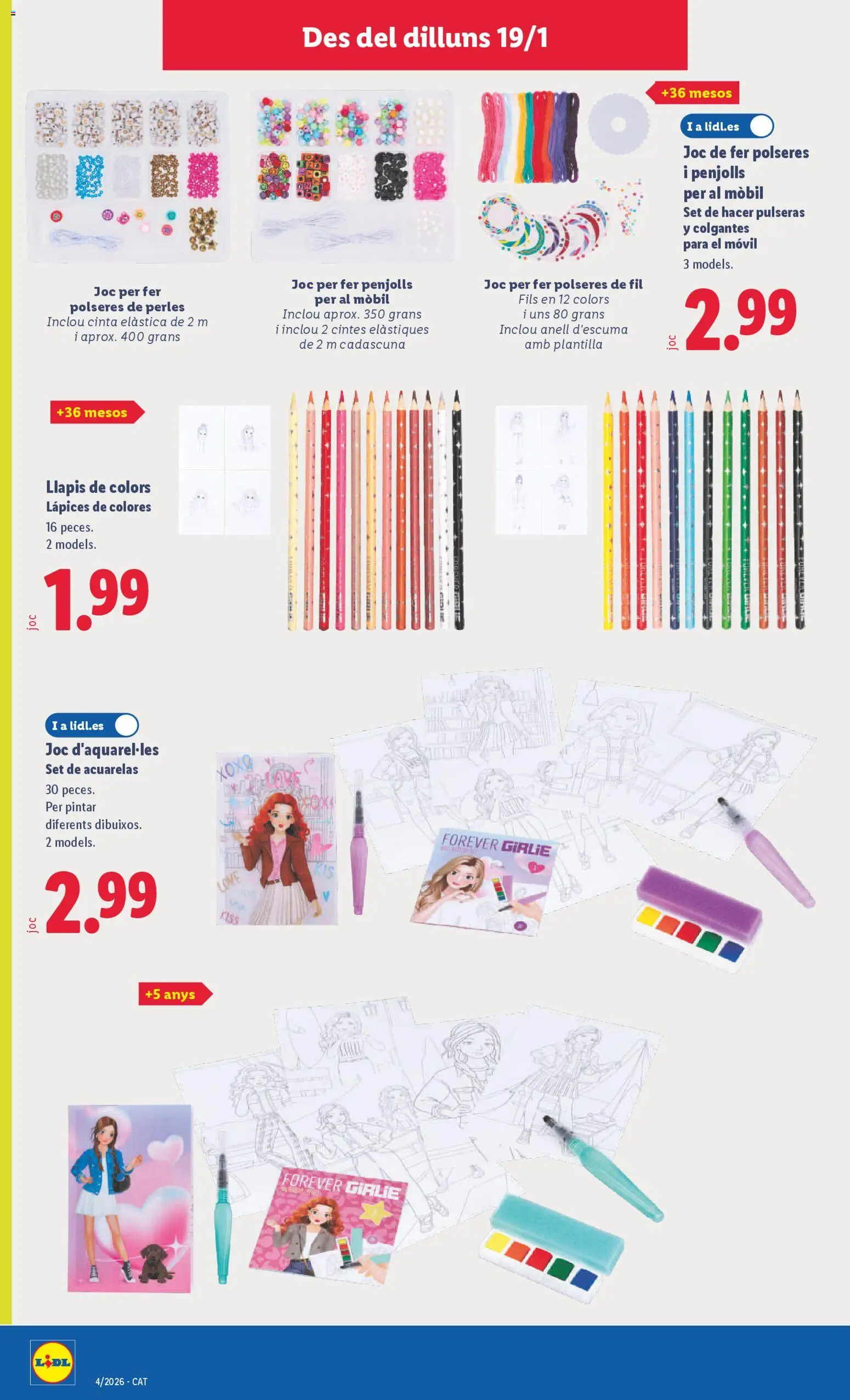 Lidl folleto de bazar │ válido desde el 19.01.2026 | Página: 12