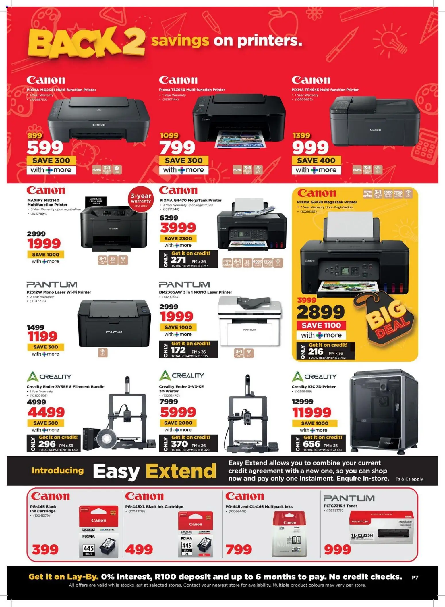 New HiFi Corp catalogue – valid from 29.12.2025 | Page: 7 | Products: Printer, Toner