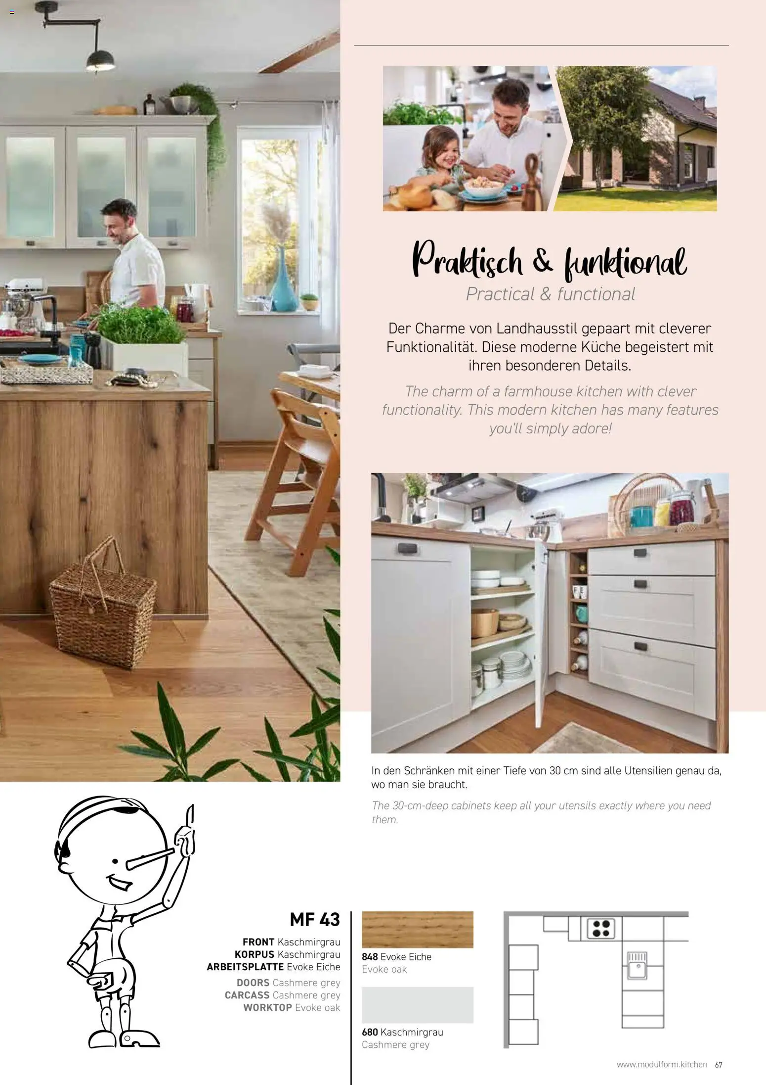 Ostermann Modulform Küchenprospekt 2026 – gültig ab 01.01.2026 | Seite: 67 | Produkte: Küche