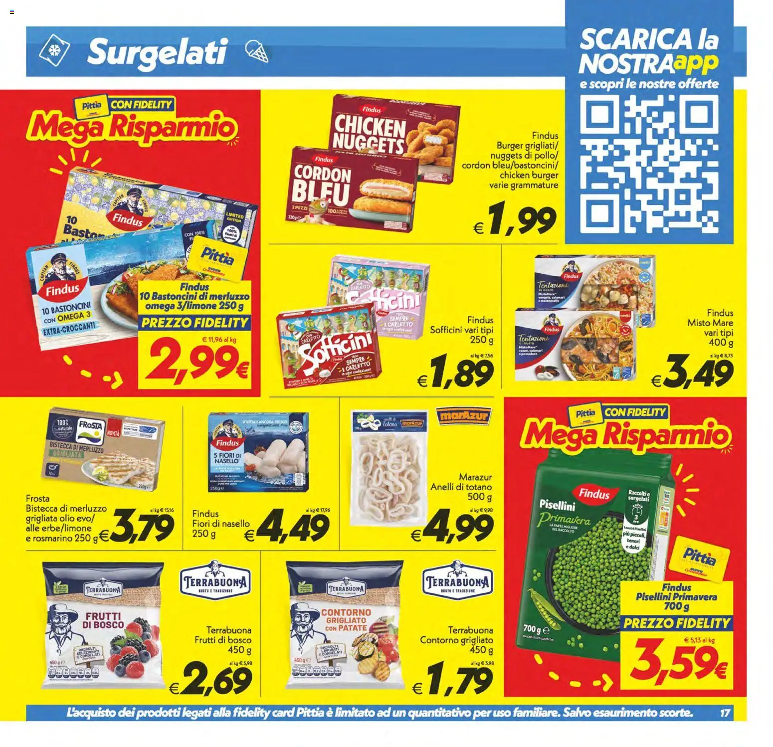 Volantino SuperConveniente del 28.04.2026 | Pagina: 17 | Prodotti: Rosmarino, Pomodoro, Olio, Nasello