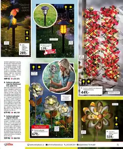 Náhled letáku Velký Košík katalog březen 2026 od 01.03.2026 | Strana: 31 | Produkty: Zápich, Lucerna, Květináč, Dekorace