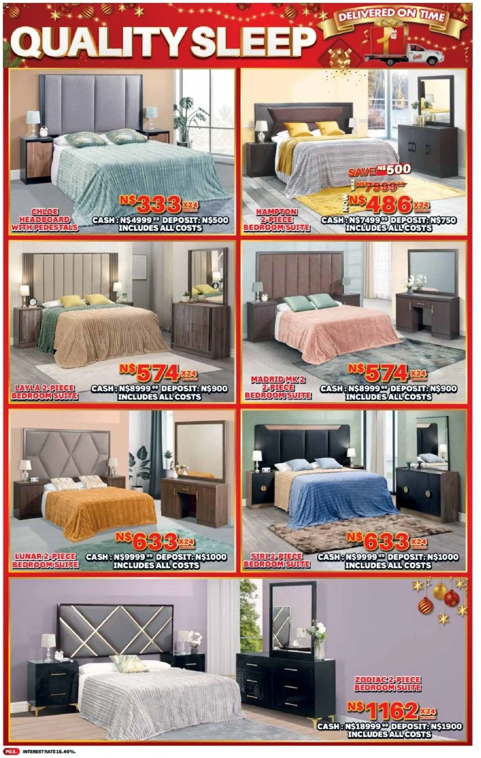 New Lewis Stores catalogue – valid from 08.12.2025 | Page: 2 | Products: Headboard