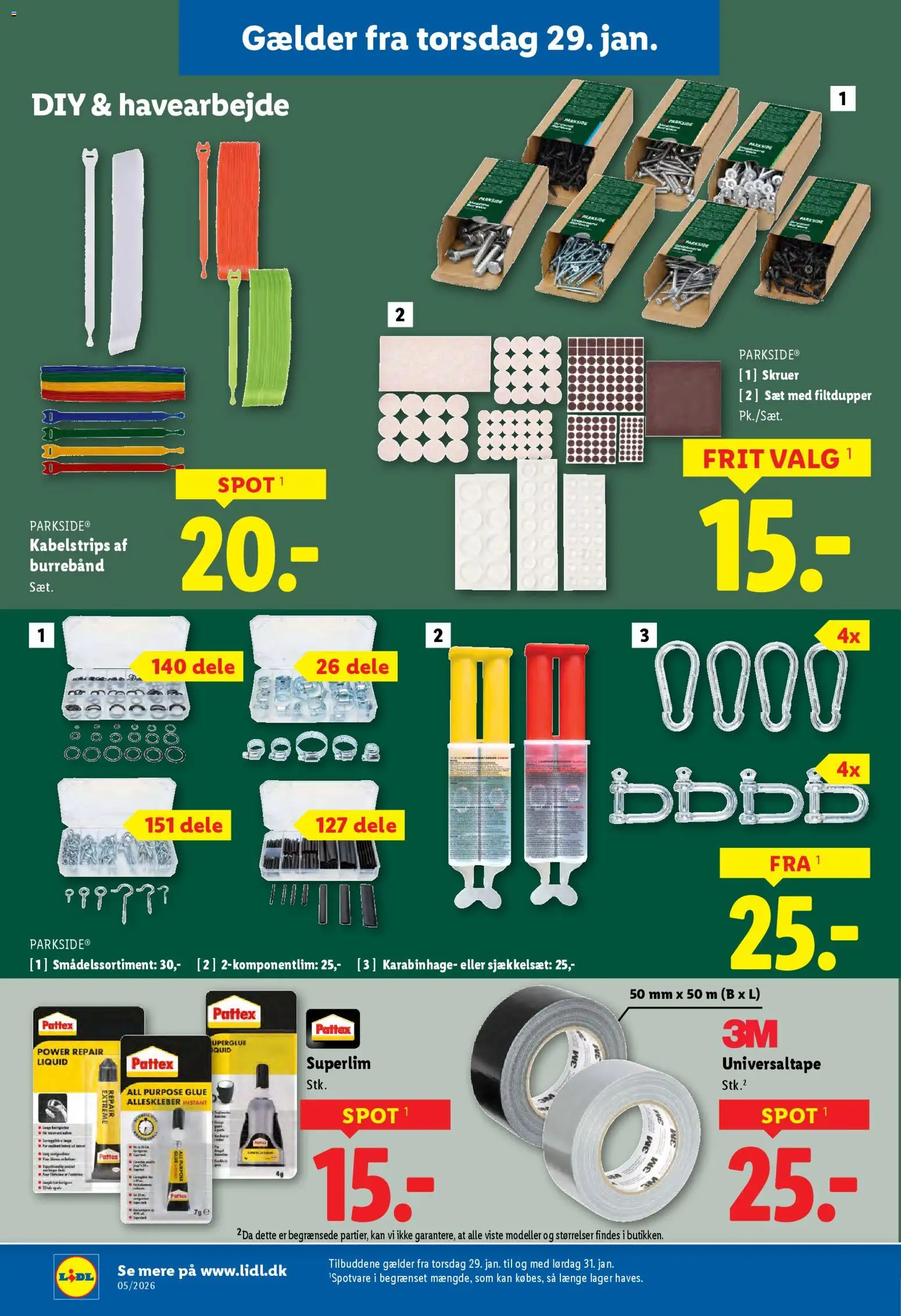 Lidl tilbudsavis – gyldig fra 25.01.2026 | Side: 25 | Produkter: Søm