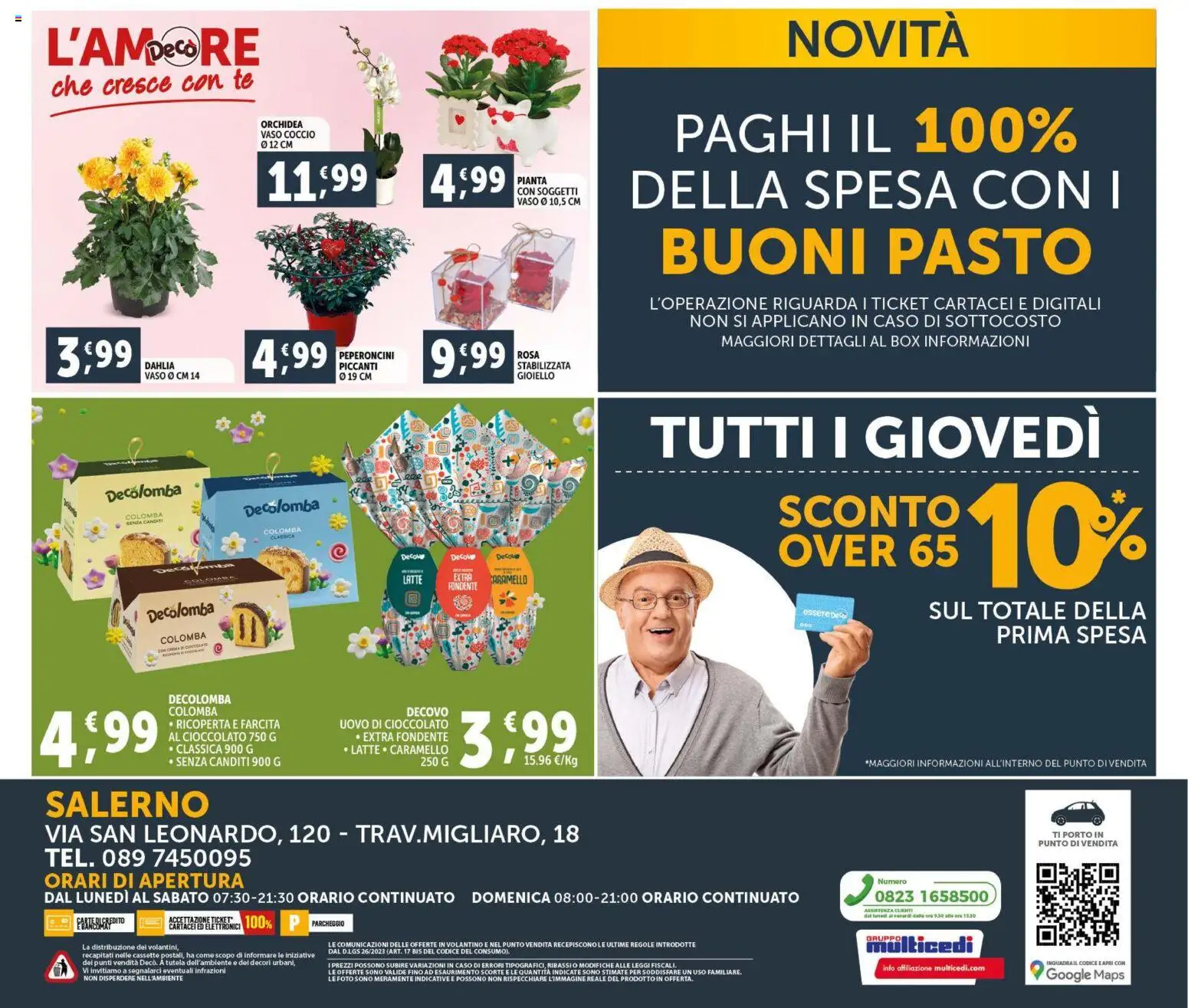 Volantino Decò del 11.02.2026 | Pagina: 20 | Prodotti: Tè, Latte, Orchidea, Vaso