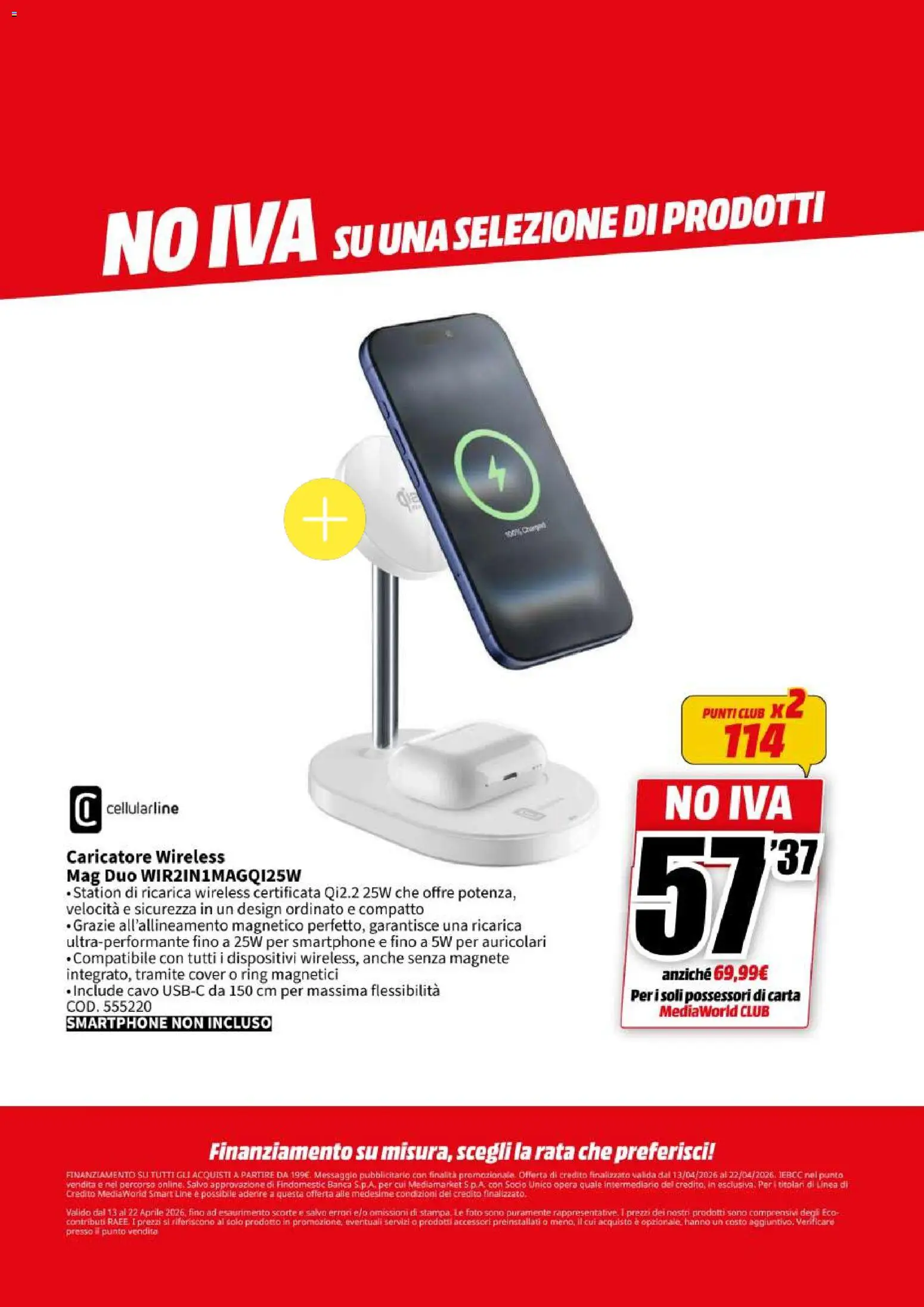 Volantino Media World del 13.04.2026 | Pagina: 30