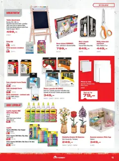 Náhled letáku Uni Hobby leták od 27.11.2025 | Strana: 15 | Produkty: Fiskars, Nože, Tabule, Štětec