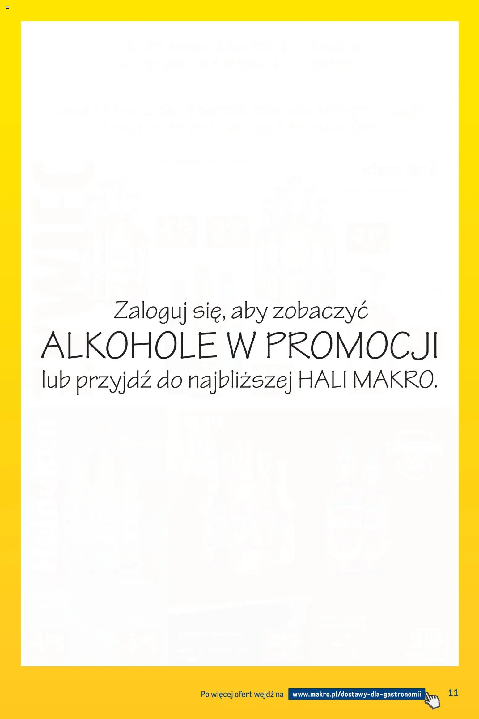 Makro gazetka - Dostawy dla gastronomii od 03.04.2026 | Strona: 11
