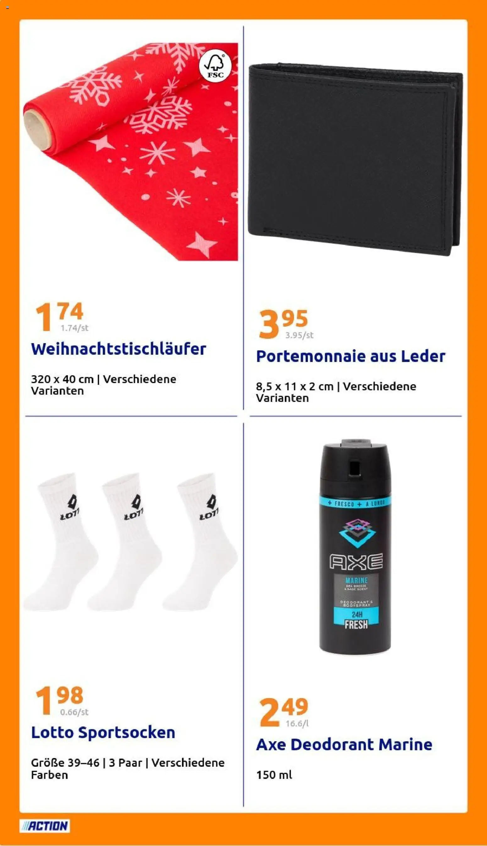 Action Prospekt – gültig ab 24.12.2025 | Seite: 20 | Produkte: Deodorant, Axe