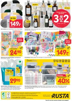 Rusta - erbjudanden - Förhandsvisning av reklamblad från butik Rusta aktuell från 30.03.2026 | Sida: 16