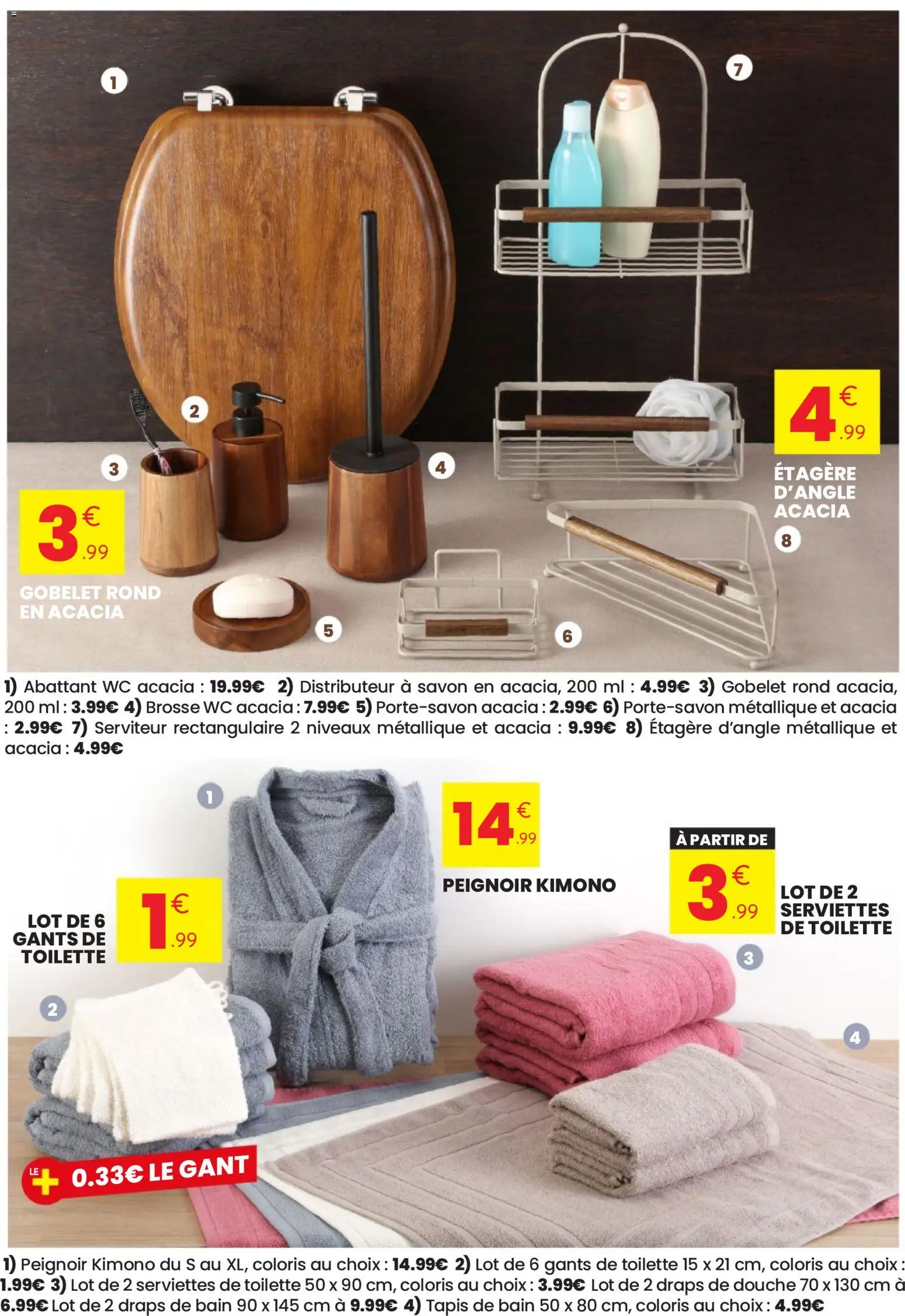 {H1} | Page: 23 | Produits: Kimono, Savon, Douche, Gants