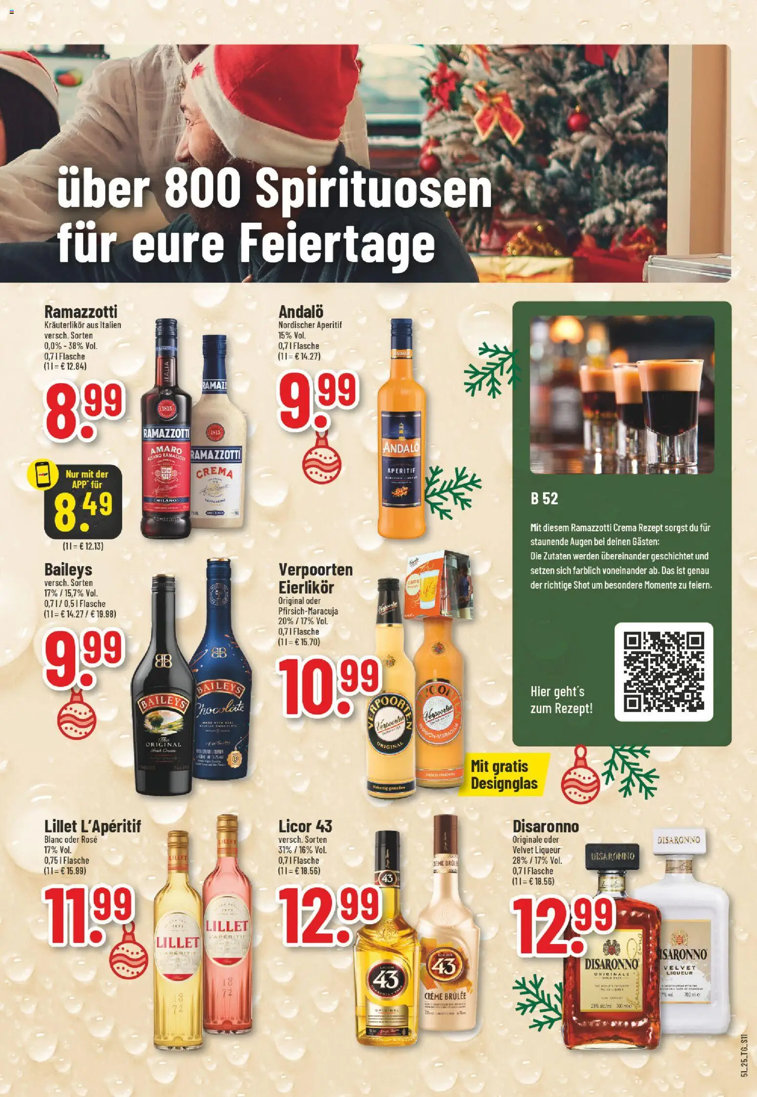 Trinkgut Prospekt – gültig ab 15.12.2025 | Seite: 13 | Produkte: Creme, Lillet, Baileys, Ramazzotti