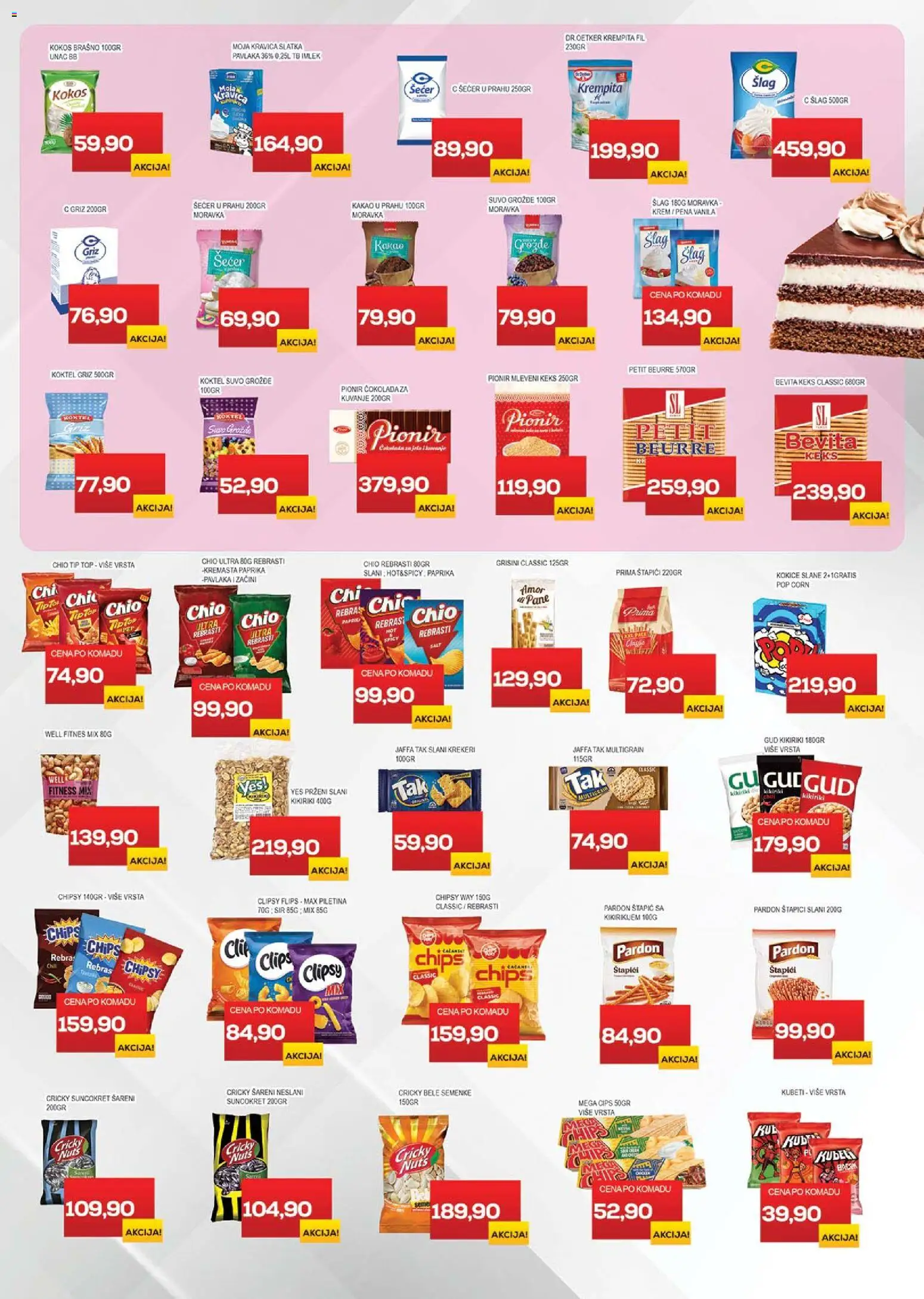 Medius katalog - važi od 13.01.2026 | Strana: 10 | Proizvode: Šećer, Paprika, Brašno, Kikiriki