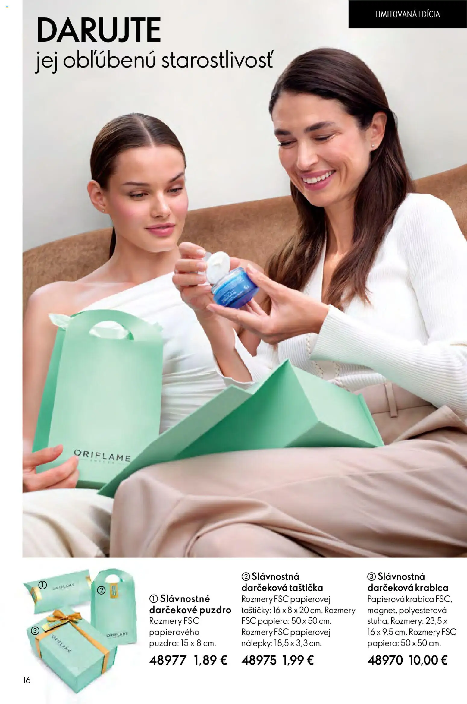 Nové Oriflame akcie – leták je platný od 06.05.2026 | Strana: 16 | Produkty: Puzdro