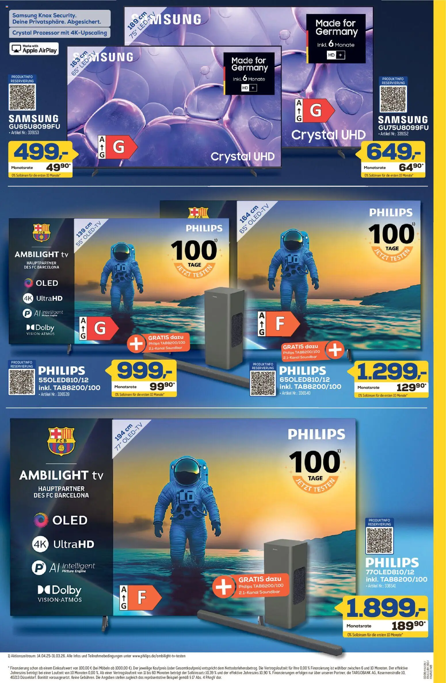 Euronics  Neues Jahr, neue Rabatte - Berlet – gültig ab 24.12.2025 | Seite: 3 | Produkte: Philips, Samsung, Apple, TV