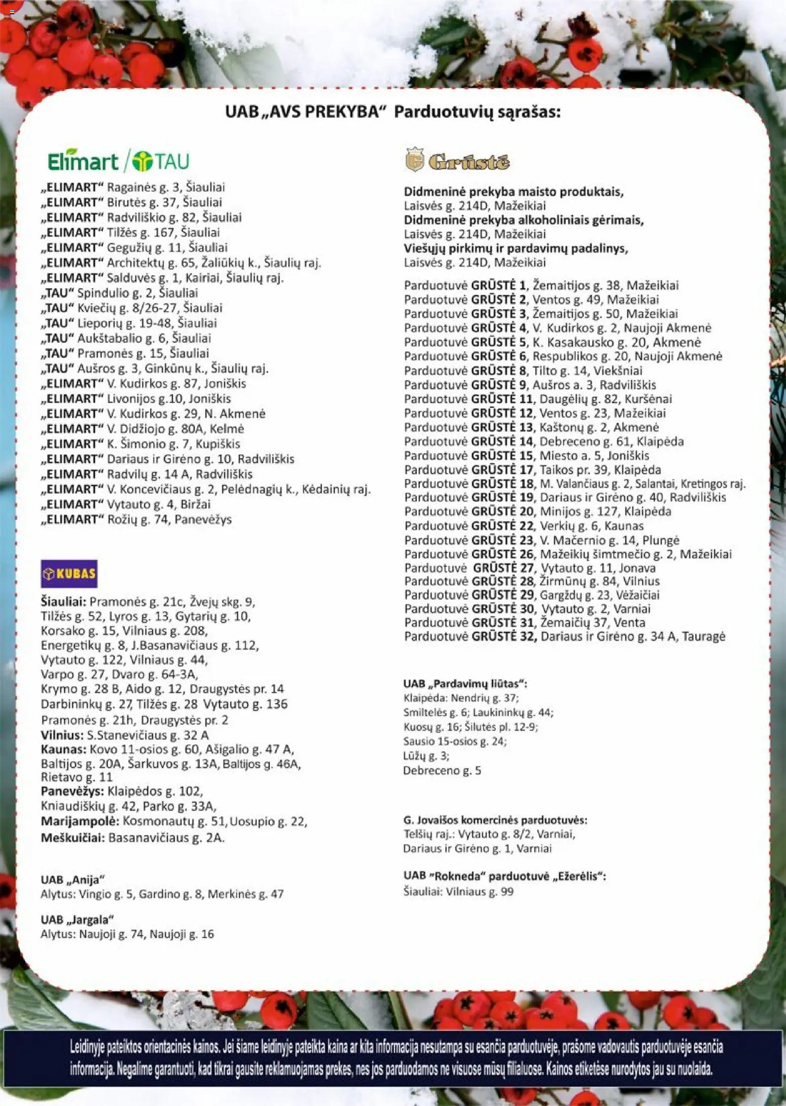 AVS akcijos nuo 28.11.2025 | Puslapis: 2