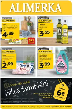 Vista previa Alimerka folleto Castilla y León válido desde el 11.09.2025