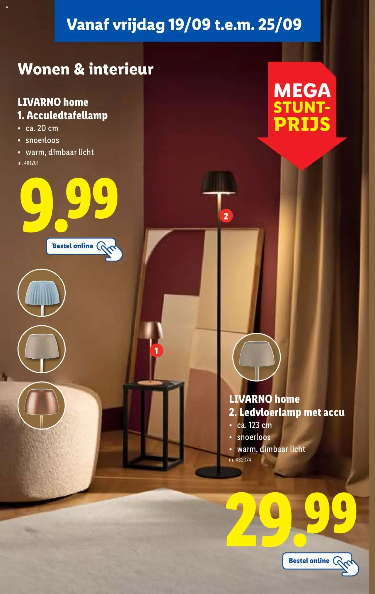  | Pagina: 49 | Producten: Lamp