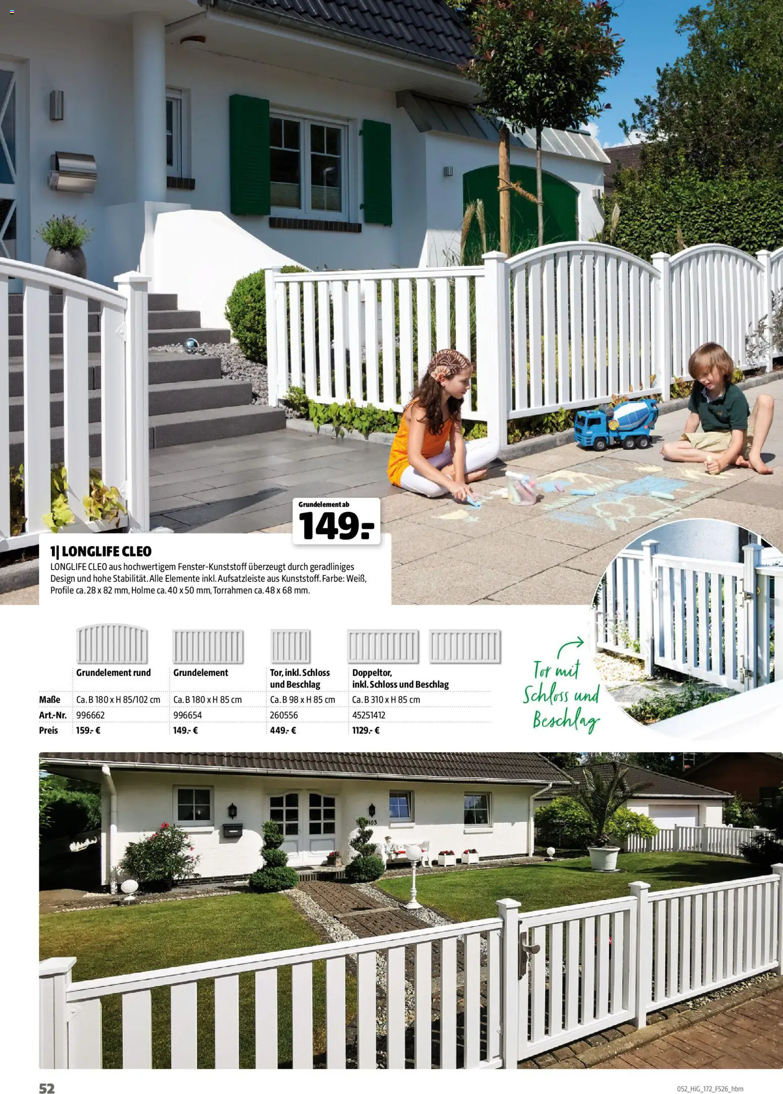 Hagebau Gartengestaltungsortiment – gültig ab 02.03.2026 | Seite: 52