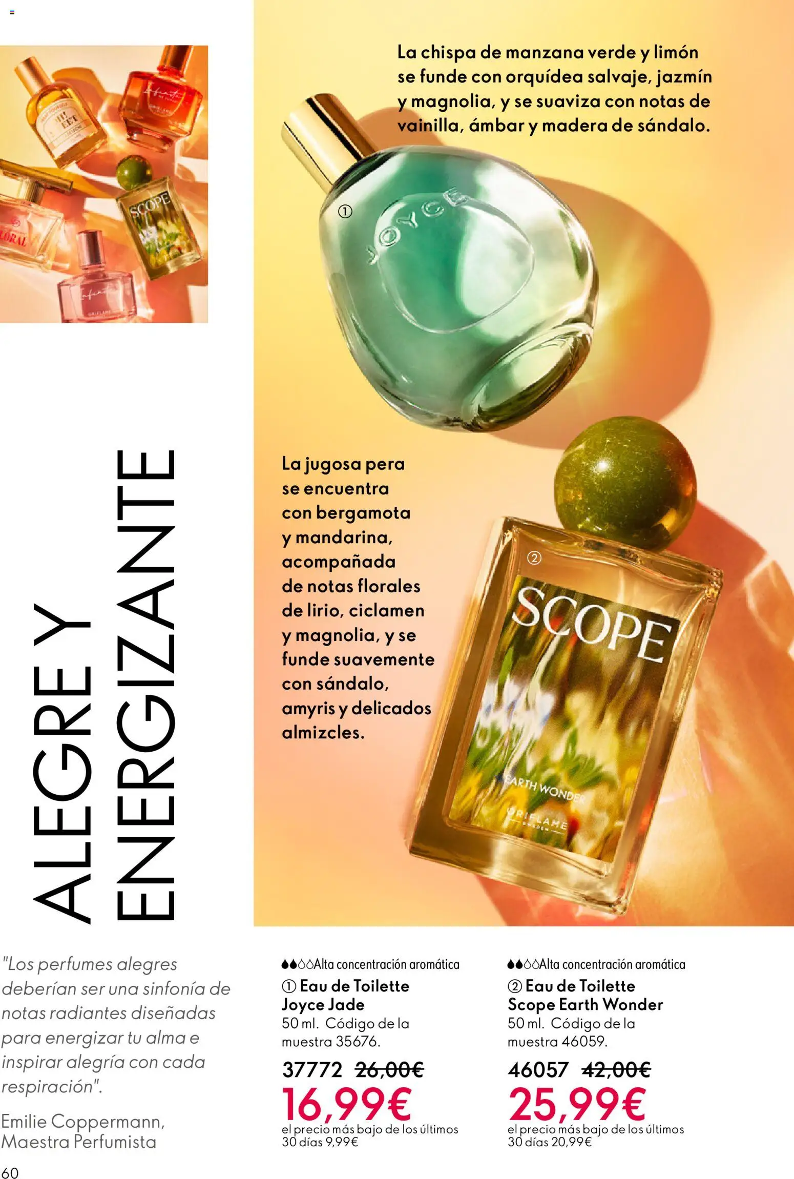 Oriflame - Catálogo Campaña 1 │ válido desde el 31.12.2025 | Página: 60 | Productos: Eau de toilette, Manzana