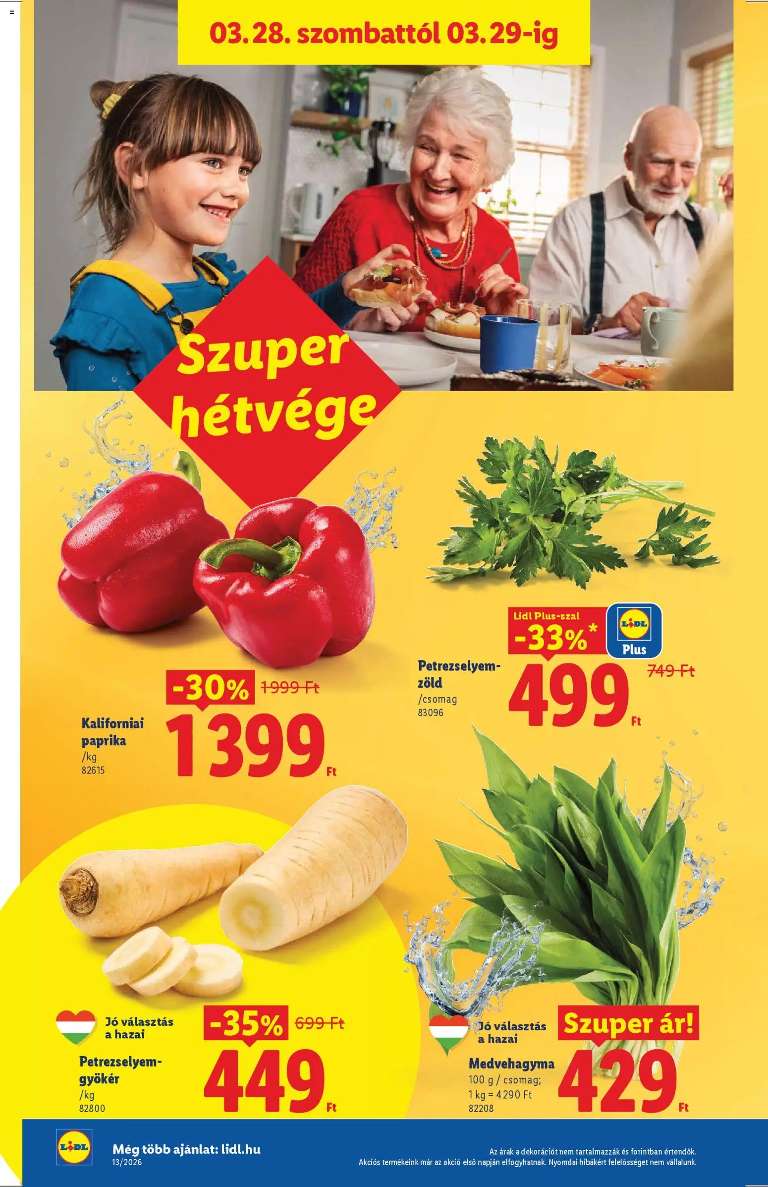 Lidl akciós ujság - amely érvényes a következő dátumtól: 26.03.2026 | Oldal: 46