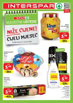 Katalog Interspar - Pregled kataloga iz trgovine Interspar, vrijedi od 02.07.2025