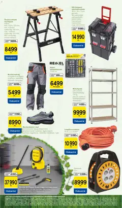 Tesco katalógus - amely érvényes a következő dátumtól: 04.03.2026 | Oldal: 18 | Termékek: Munkavédelmi cipő, Egér, Magasnyomású mosó, Szerszámosláda
