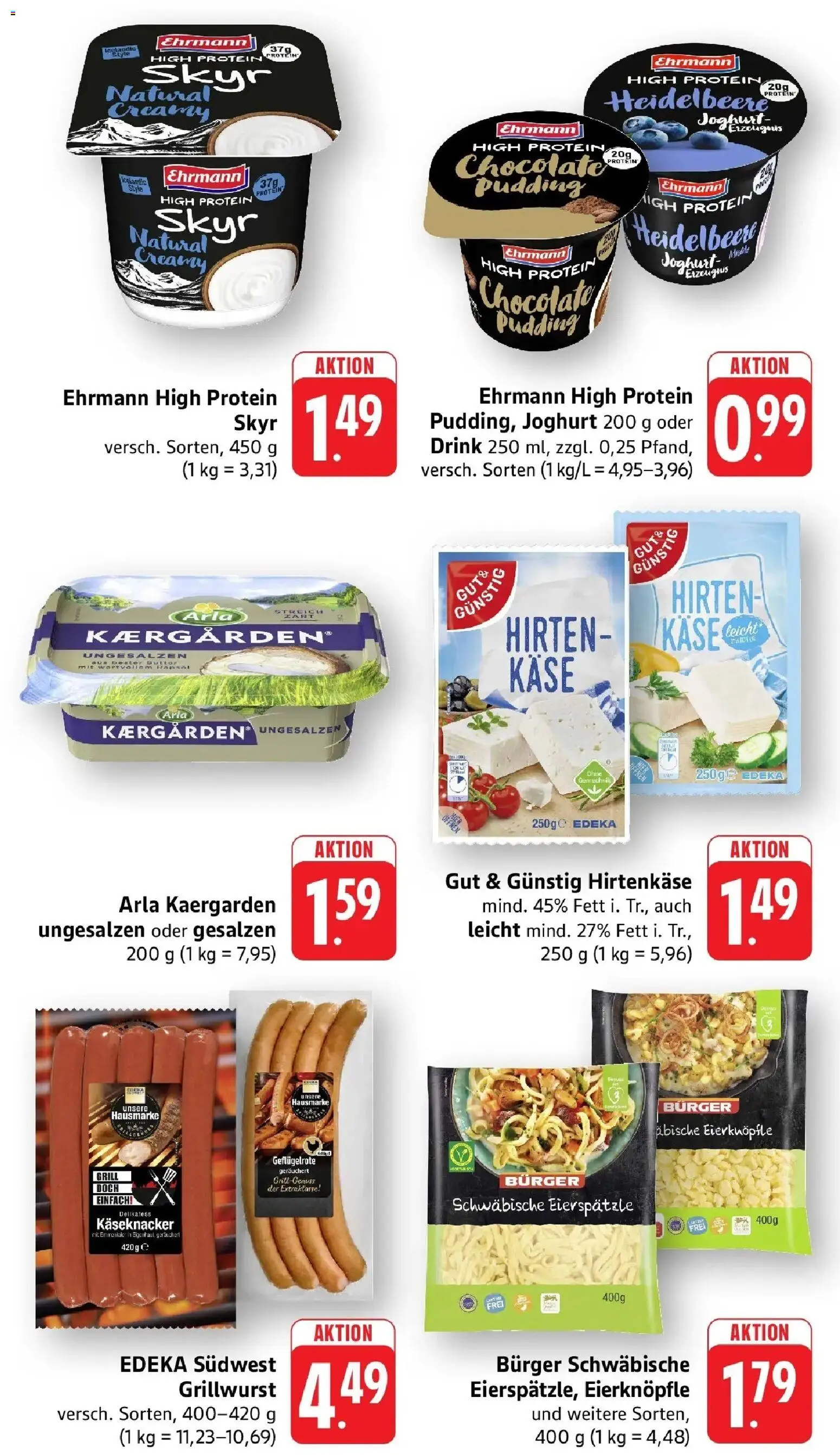 Angebote – gültig ab 20.04.2026 | Seite: 5 | Produkte: Grill, Käse, Burger, Skyr