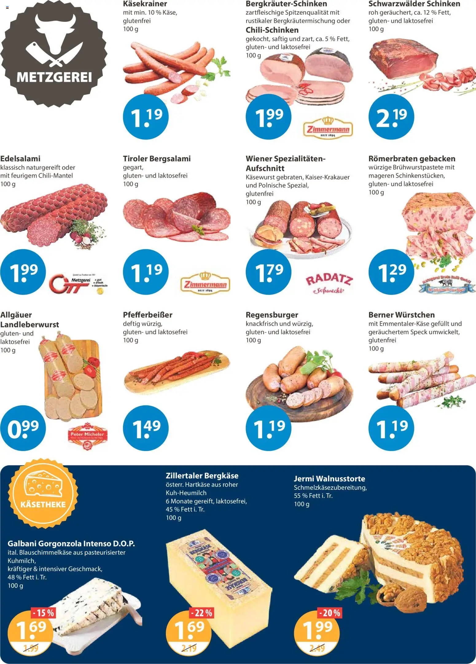 V-Markt - Schwaben / Oberbayern – gültig ab 08.01.2026 | Seite: 2 | Produkte: Käsekrainer, Schinken