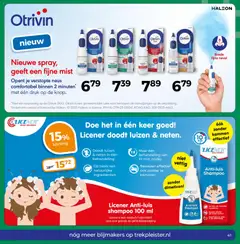 Trekpleister - Folder - Voorbeeld van een folder van Trekpleister, geldig van 11.11.2025 | Pagina: 41 | Producten: Shampoo, Citrompótló tabletta