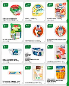 Pogląd oferty "Eurocash Gazetka" - ważna od 20.10.2025 | Strona: 11 | Produkty: Śledź, Ciasto francuskie, Łosoś, Ryba po grecku