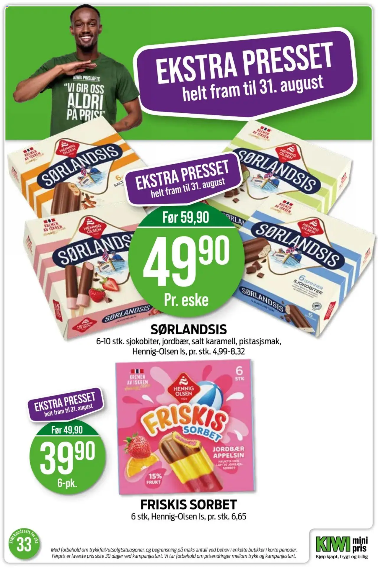  | Side: 19 | Produkter: Jordbær, Kiwi, Napolitane, Eske