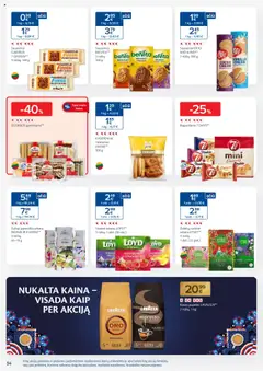 MAXIMA akcijos nuo 09.09.2025 | Puslapis: 34 | Prekių: Kvapas, Pupelės, Kavos pupelės, Arbata