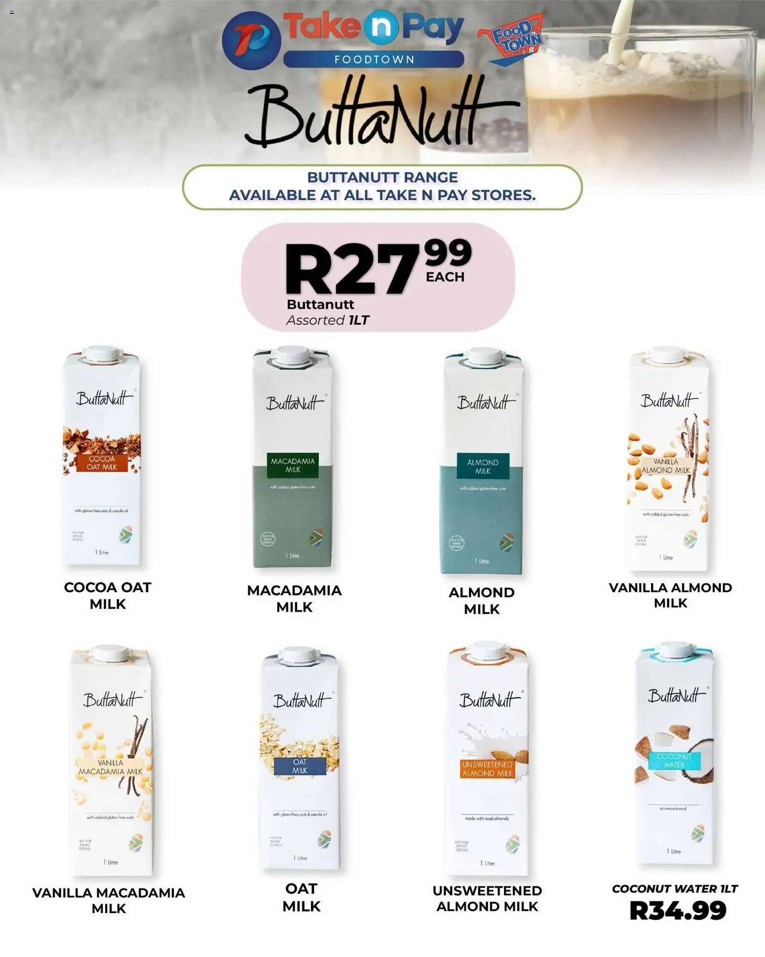 New Take n Pay catalogue – valid from 20.04.2026 | Page: 20 | Products: Milk, Water