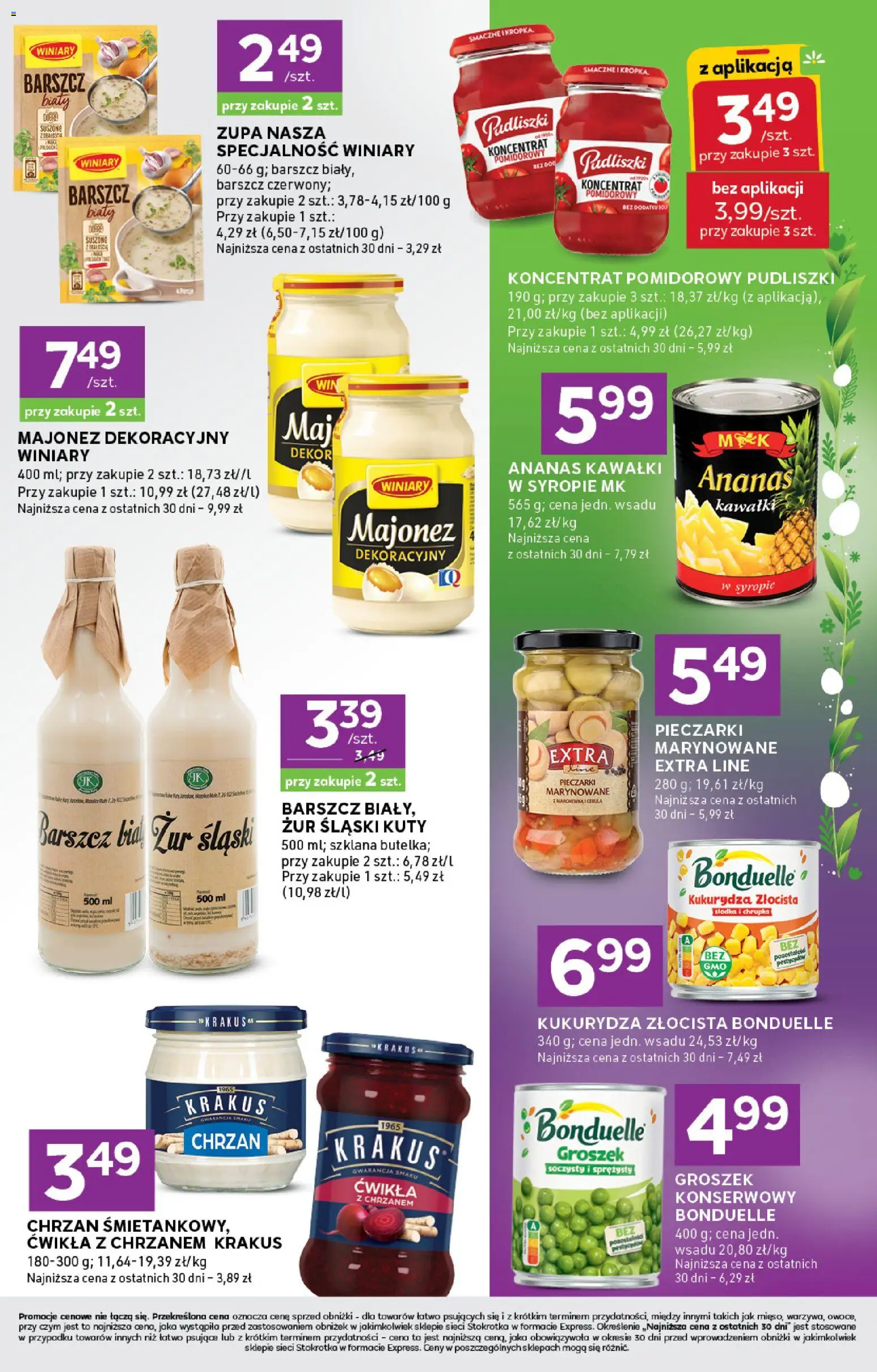 Stokrotka gazetka - Express od 02.04.2026 | Strona: 5 | Produkty: Stokrotka, Zupa, Marchewka, Majonez