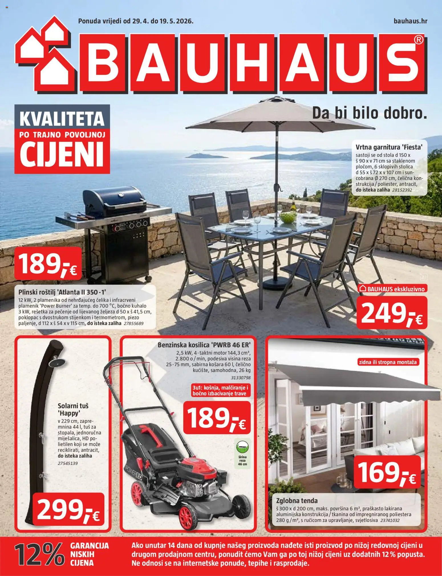 Bauhaus katalog | vrijedi od 29.04.2026 | Stranica: 1