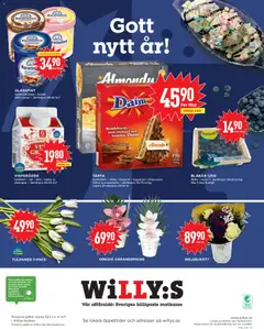 Tårta, Almondy, 400g, glutenfri, djupfryst, olika sorter. Gäller ej mousetårta. - Förhandsvisning av reklamblad från butik Willys aktuell från 26.12.2025 | Sida: 12