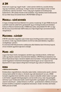 Metro - Mindenünk a kávé - amely érvényes a következő dátumtól: 01.10.2025 | Oldal: 2 | Termékek: Poharak, Kávé, Kávégép, Sütemények