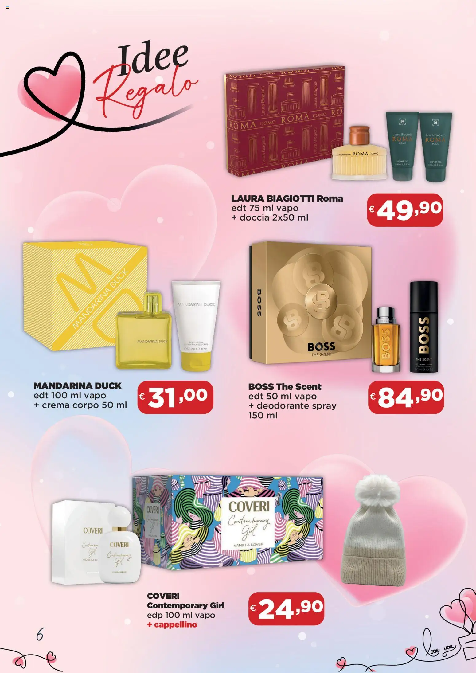 Volantino Acqua e Sapone del 14.02.2026 | Pagina: 6 | Prodotti: Crema, Deodorante, The, Doccia