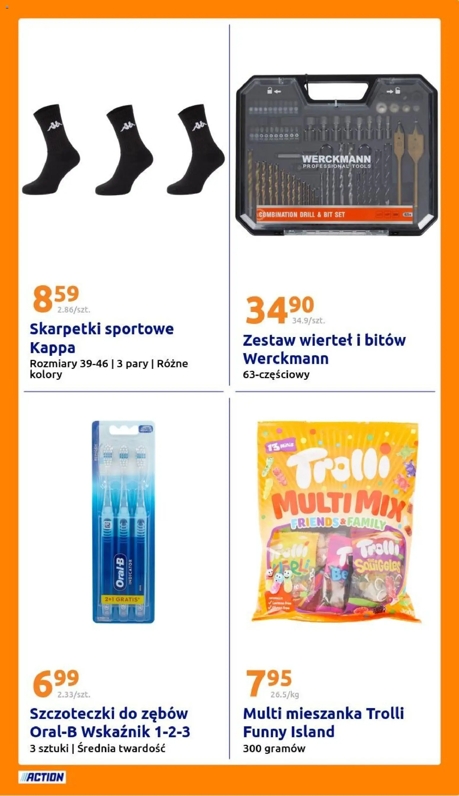 Action Gazetka od 25.02.2026 | Strona: 23 | Produkty: Skarpetki