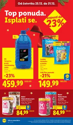 Moksi Vlažna hrana za pse, Vlažna hrana za pse, Piletina ili govedina, 415 g - pregled Lidl kataloga - važi od 25.12.2025 | Strana: 30