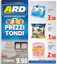 Anteprima del volantino ARD Discount Sardegna catalogo valido a partire dal 02.10.2025
