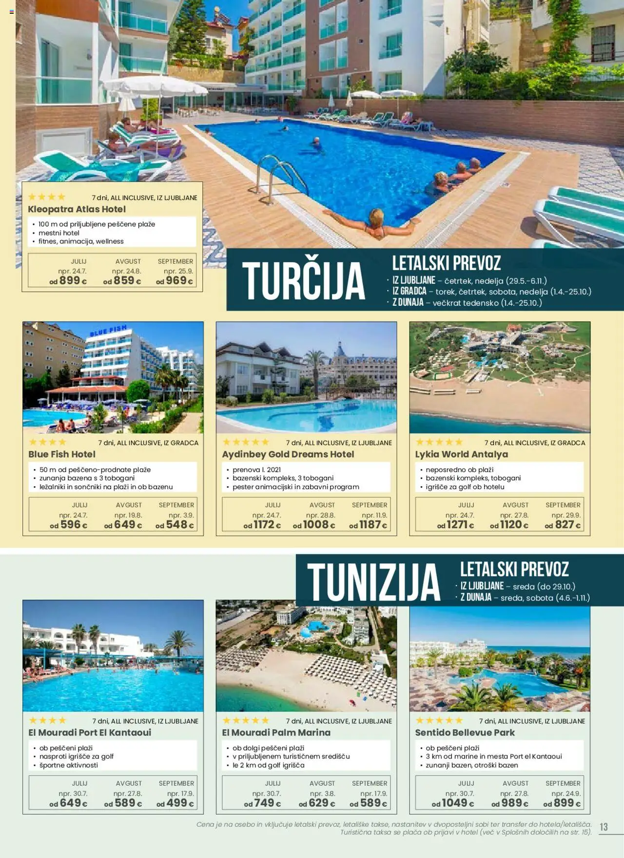 Sonček katalog pogresamo vas julij │ velja od 10.07.2025 | Stran: 13 | Izdelki: Bazen