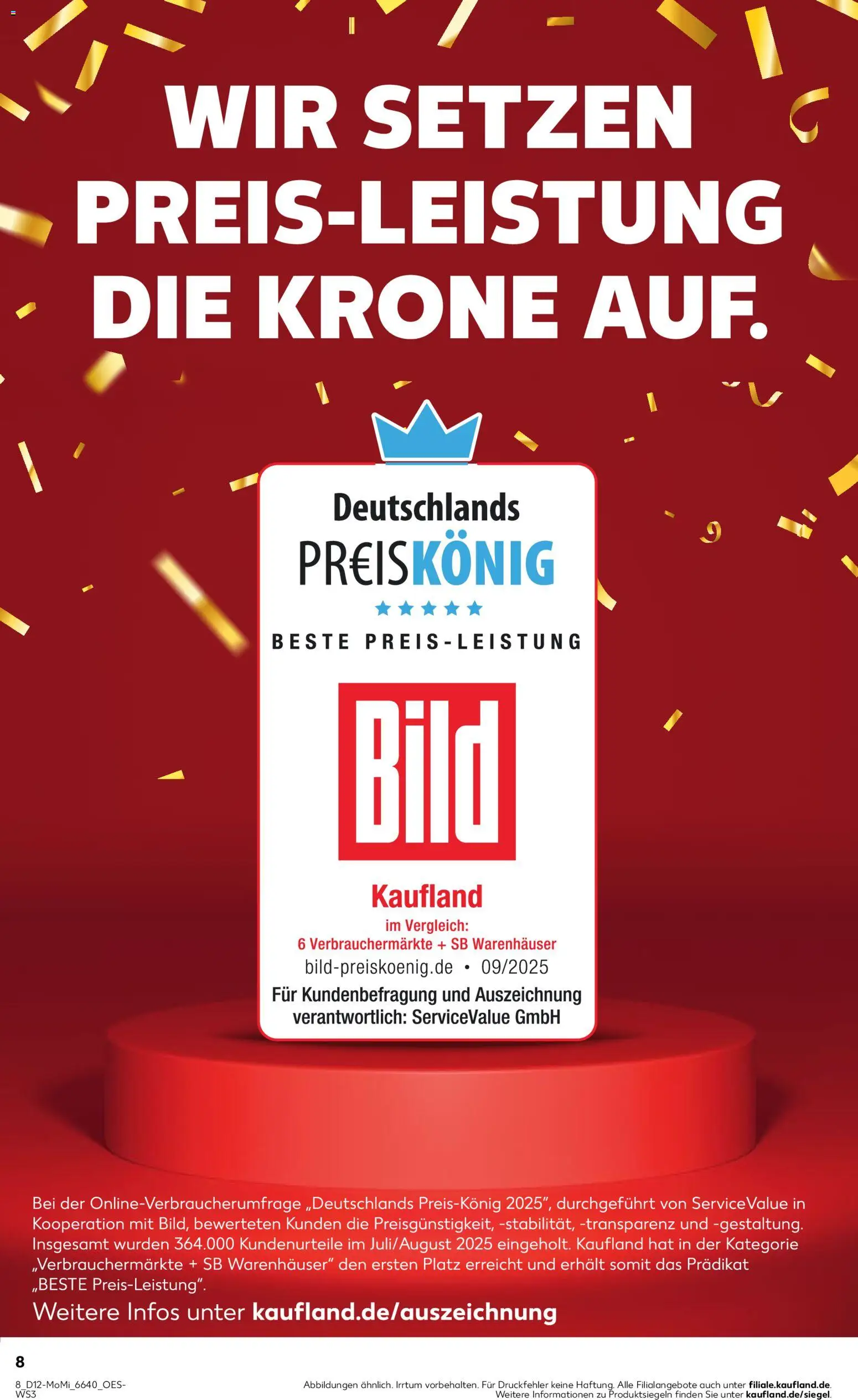 Kaufland Prospekt Stuttgart	 – gültig ab 16.03.2026 | Seite: 8