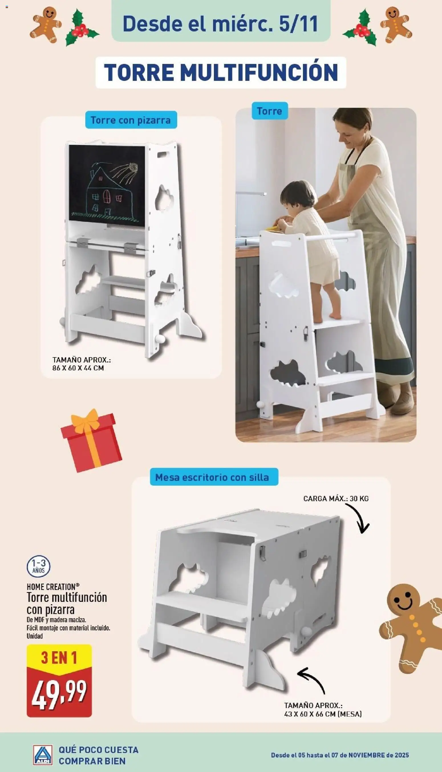 Aldi folleto Baleares │ válido desde el 03.11.2025 | Página: 39 | Productos: Mesa, Silla