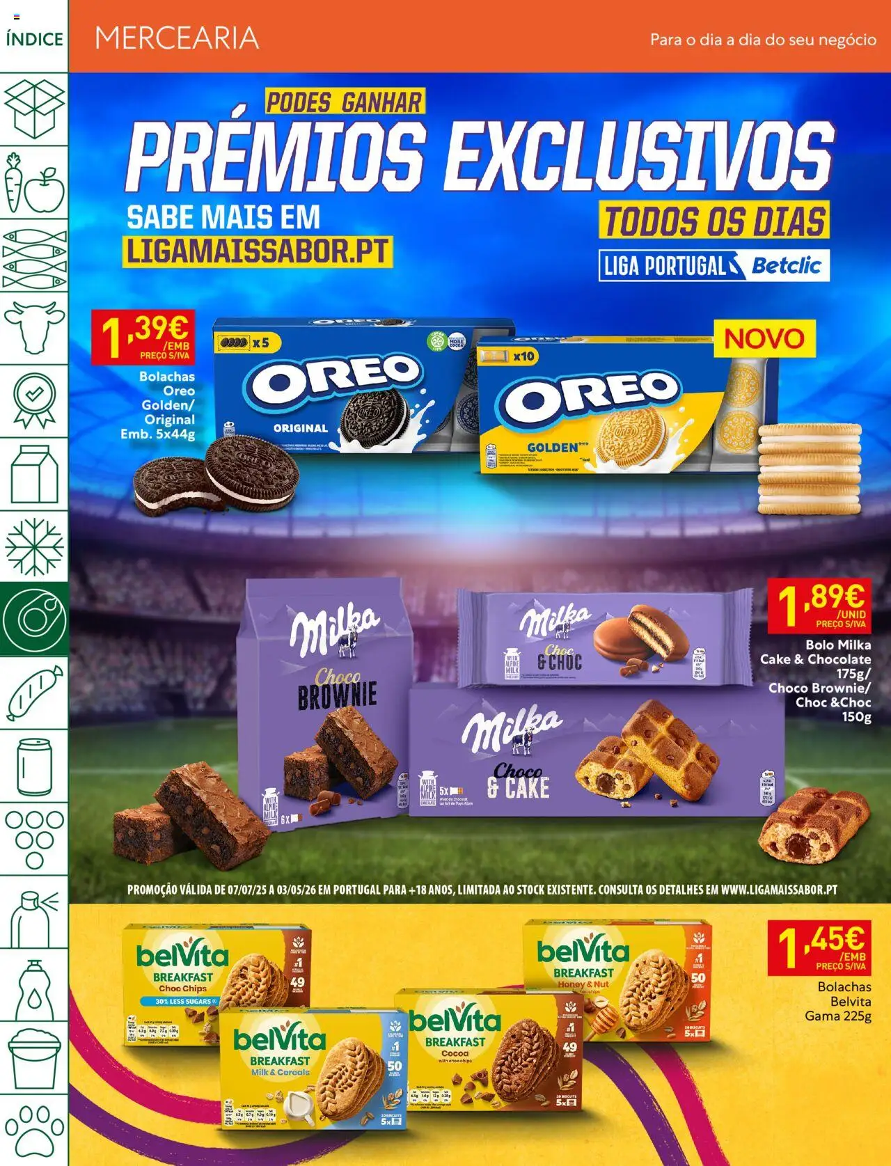 Recheio folheto │ válido de 22.07.2025 | Página: 28 | Produtos: Bolachas, Bolo, Chocolate